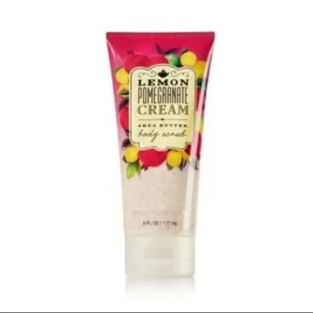 LEMON POMEGRANATE CREAM Shea Butter Body Scrub